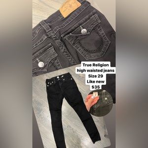 Women's True Religion Jeans size 29
Stretch studded back pocket